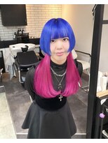 ゲート(GATE.)&nbsp;＊SAKI＊ブルー×ピンク×クラゲ