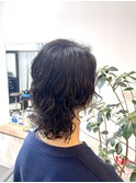 メンズウルフパーマ
