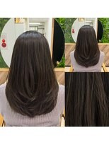 エヌ 北千住(N)&nbsp;重めレイヤーにオリーブグレージュ