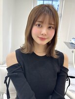 アイユー(ii+U)&nbsp;大人ボブ/くびれ/ミディアムレイヤー/外ハネボブ/ミディアムボブ