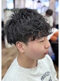 ハイウェイトスパイラルパーマシャドウパーマ
