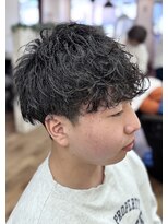 バーバーショップテト(barber shop tete)&nbsp;ハイウェイトスパイラルパーマシャドウパーマ