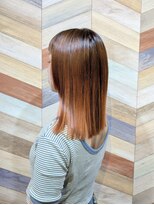 ヘアートゥリース(hair trees) ツヤ感たっぷり☆ビタミンオレンジ