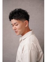 トラスト ザ バーバー 東京駅日本橋店(TRUST the Barber) スパイキーショート/フェード/テーパーフェード