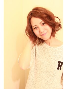 カノープス ヘアアンドメイクアップ(Canopus hair&make up) ど直球なガーリースタイル[ルミエールジンジャー/波巻き/パーマ]