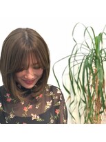 ギャラクシー ヘアードレッサーズ(galaxy hairdressers)&nbsp;グレージュボブ