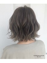 モアナ バイ ヘッドライト 沖縄豊見城店(Moana by HEADLIGHT)&nbsp;ウェーブボブ☆オリーブベージュ