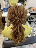 お呼ばれヘアセット