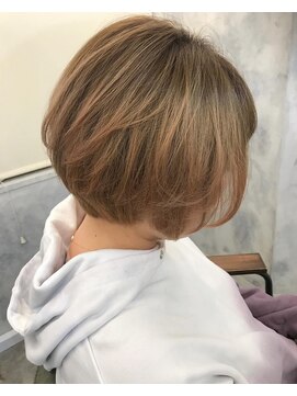 ヘアスタジオニコ(hair studio nico...) ショートバレイヤージュ