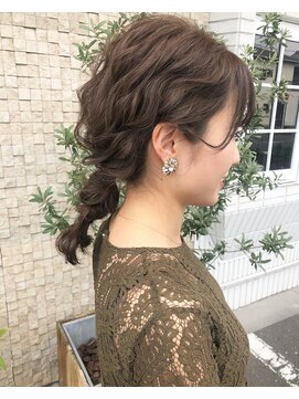 サニー サイド(Sunny Side) 編み下ろしスタイル♪