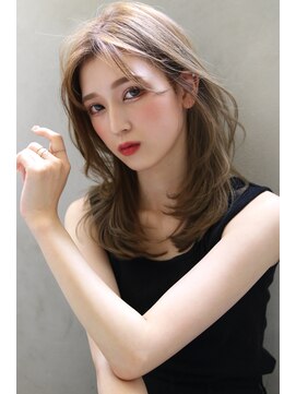 ブラン 天王寺(Blanc) 【Blanc/天王寺】外人風カラー/フォギーベージュ/mh811