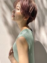 キートス(Kiitos)&nbsp;【#ヴィーガンカラー】センターパートハンサムショート