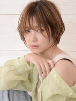 ロアー 葛西店(RAWR hair)&nbsp;【RAWR】ひし形_くびれショート_シースルーバング