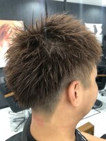 ディティール(Detail)&nbsp;オトコをアゲる×アップバングレイヤーショート