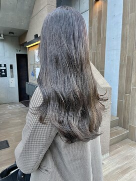 サク(Sac.) ミルクティーブラウン こなれヘア 恵比寿 栃木優佑