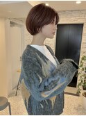 うざバング/丸みショート
