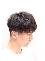 ヘアーアンドグルーミング ヨシザワインク(HAIR&GROOMING YOSHIZAWA Inc.)&nbsp;【ヨシザワ人形町】ツーブロックツイストスパイラルパーマ