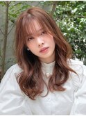大人気！甘めキュートな韓国ヘアスタイル