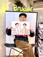 ブルーダー(Bruder) ヘアカタログの巻頭、表紙にもヘアスタイル掲載して頂いてます☆