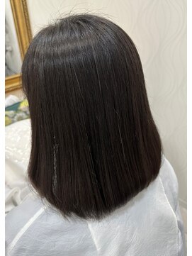 ヘアーカルチャー おゆみ野店(HAIR CULTURE) ミディアムストレート小顔大人可愛い艶髪スタイル