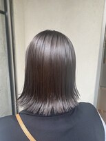 バサ 久米川店(BASSA)&nbsp;外ハネミディアムスタイル/質感再整カラー