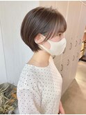 @thisiskaito表参道原宿/ショートヘア/ショートボブ/グレージュ
