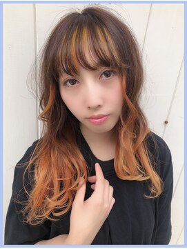 グランアージュ 北千住(grandage) フェイスフレーミング×グラデーションカラー