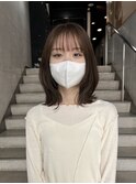 くびれヘア×シースルーバング