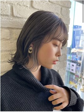 プアメリア 名古屋(Puamelia) トリートメント ブリーチなしダブルカラー 前髪縮毛矯正