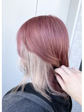 ユウル 横浜(juhl.) インナーカラー/イヤリングカラー/ケアブリーチ/ツートンカラー