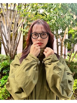 セイル(Sail) 韓国レイヤーカット×カシスレッド[淡路駅]