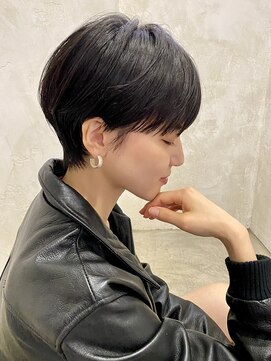 ハルキ ミナト ジャパン オオサカ(HARUKI MINATO japan OSAKA) 30代40代50代小顔似合わせカットくびレイヤーエモージュ大人可愛