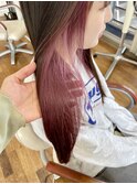 purpleインナーカラー