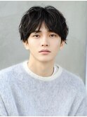 韓国風爽やかイケメンメンズヘアニュアンスカット