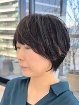 ビューナゴヤ 名駅(VIEW NAGOYA)&nbsp;前髪カタログ/イメチェンスタイル／ウェーブパーマ/こなれミディ