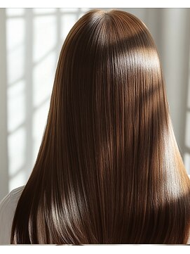 フラッグ(flag) 艶髪ブラウン