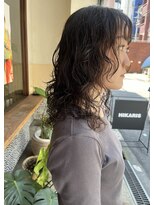 ヒカリス 中崎店(HIKARIS) ミディアムパーマ