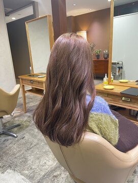 インビテーション 名古屋(invitation) ブリーチなしwカラー:佐藤