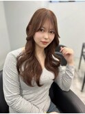 レイヤーカット× マロンブラウン