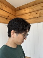 アメラボ(AmeLab)&nbsp;モテ髪/艶髪/センターパート/フェザーパーマ/夏ヘア