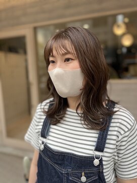 シュク 高円寺(SYUK) くびれミディアム/髪質改善/グレージュ/SYUK高円寺【青木】