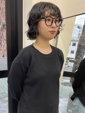 チーカ(chica) ボブパーマ 前髪パーマ パーマアレンジ 簡単スタイリング