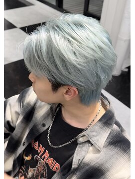 ボンド トウキョウ(BOND TOKYO) ペールブルーセンターパート#水色カラー#センターパート