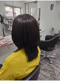 ロングヘア／ハイライト／艶髪　30代40代50代60代