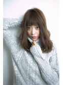 ゆるふわセミロング