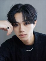 アイティー バイ アルバム 中野店(IT by ALBUM)&nbsp;ブルーブラックフェザーパーマ_ba530352