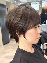 ビュートヨナカ(VIEW TOYONAKA)&nbsp;【30代/40代/50代】スッキリくびれショート/小顔/ココアベージュ