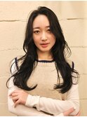 ハッシュカットレイヤースタイルアッシュブラウン20代30代