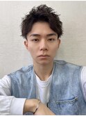 【ツイストパーマ】/ツイストスパイラル/メンズショート/横浜