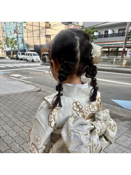 【ayumi】七五三着付けヘアセット